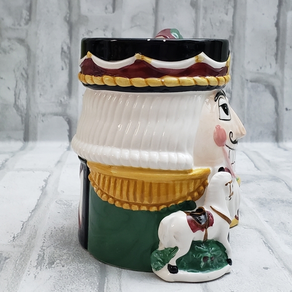 Tis The Season Holiday Ceramic Nutcracker Mug - Picture 3 of 11